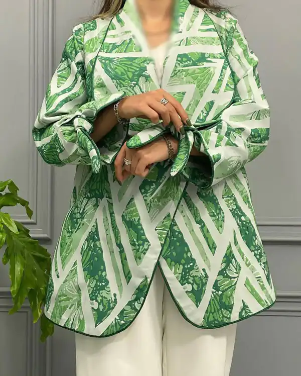 مدل مانتو ژاکارد جدید