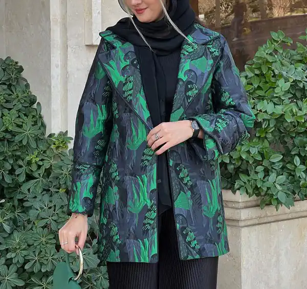 مدل مانتو ژاکارد جدید