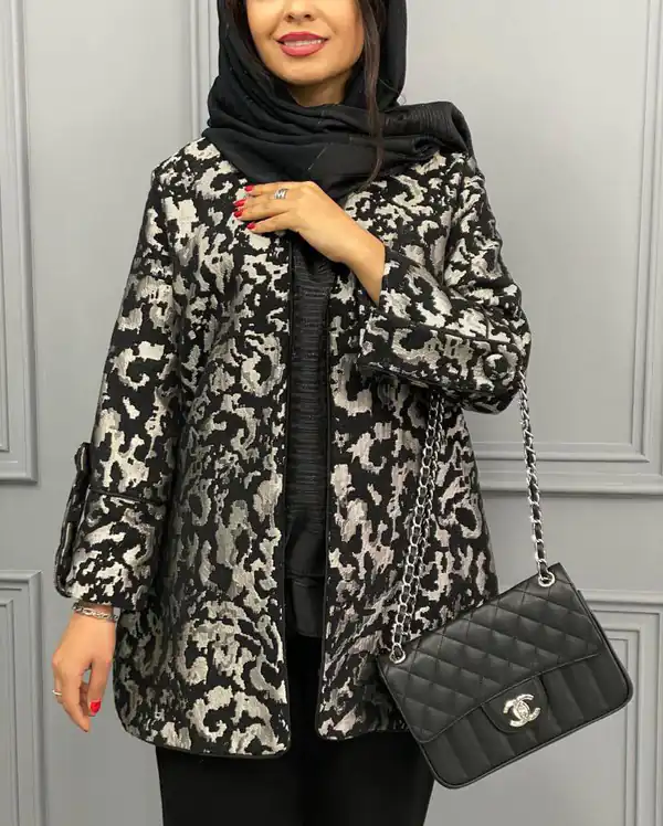 مدل مانتو ژاکارد جدید