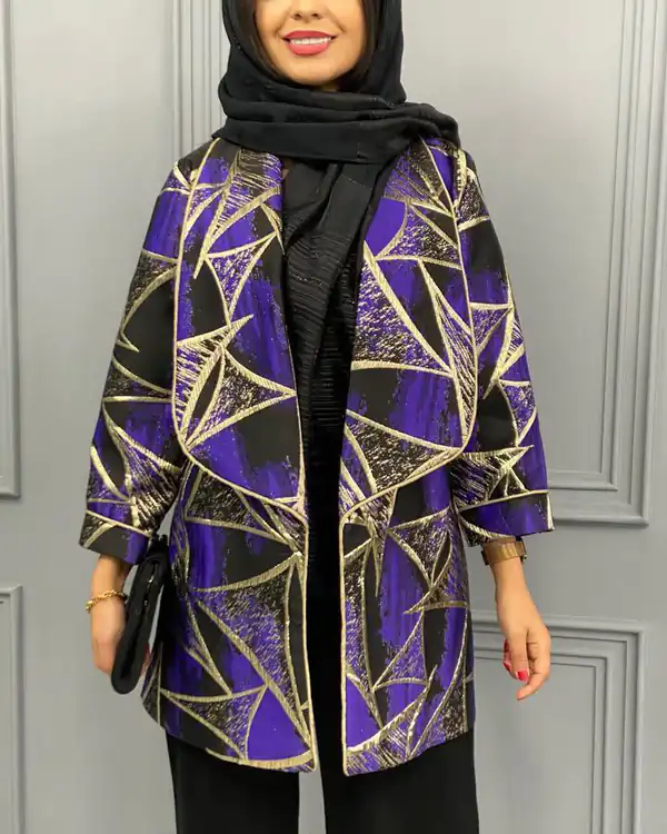 مدل مانتو ژاکارد جدید