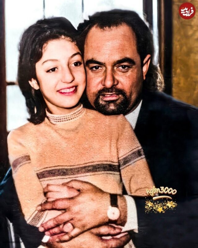 گوگوش و پدرش صابر آتشین