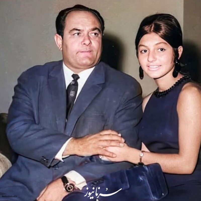 گوگوش و پدرش صابر آتشین