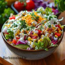 سالاد فصل ترکی: طرز تهیهای ساده و سالم برای هر فصل