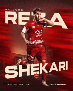 رضا شکاری پرسپولیس