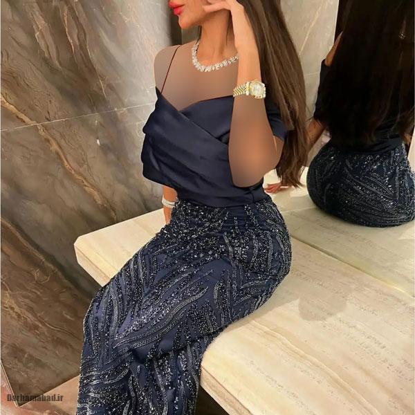 لباس شب خاص و تک مدل لباس شب برای عروسی لباس شب کوتاه لباس شب پوشیده مدل لباس مجلسی لاکچری لباس شب مجلسی بلند