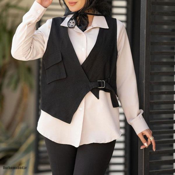 مدل جلیقه زنانه مدل جلیقه زنانه سنتی مدل جلیقه بافتنی زنانه مدل جلیقه زنانه مجلسی مدل جلیقه شلوار زنانه  مدل جلیقه بلند زنانه کرپ