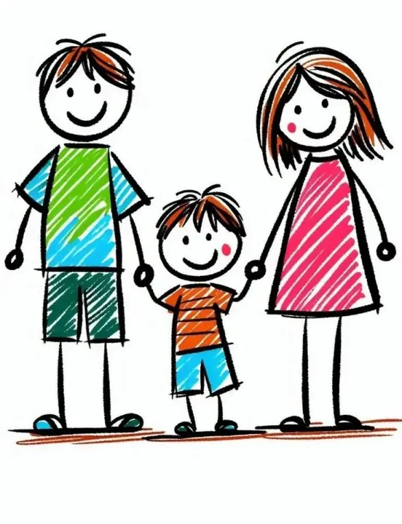 ایدههای جذاب برای آموزش نقاشی نقاشی کودکانه