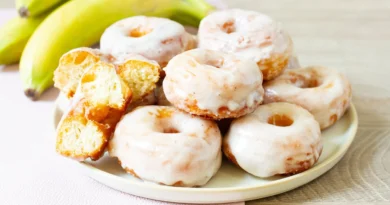 طرز تهیه دونات موز