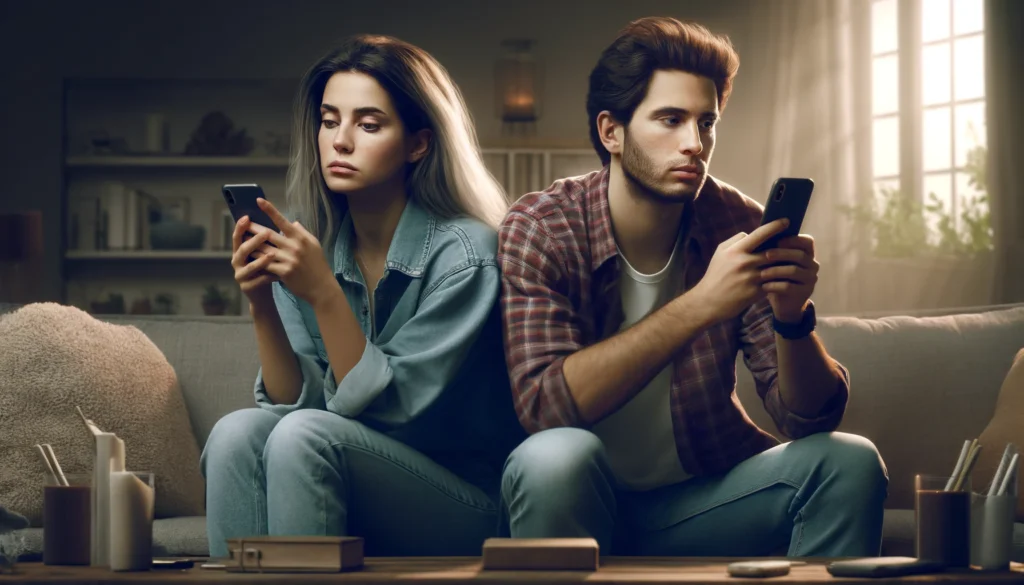 تأثیر شبکههای اجتماعی بر صمیمیت زوجها