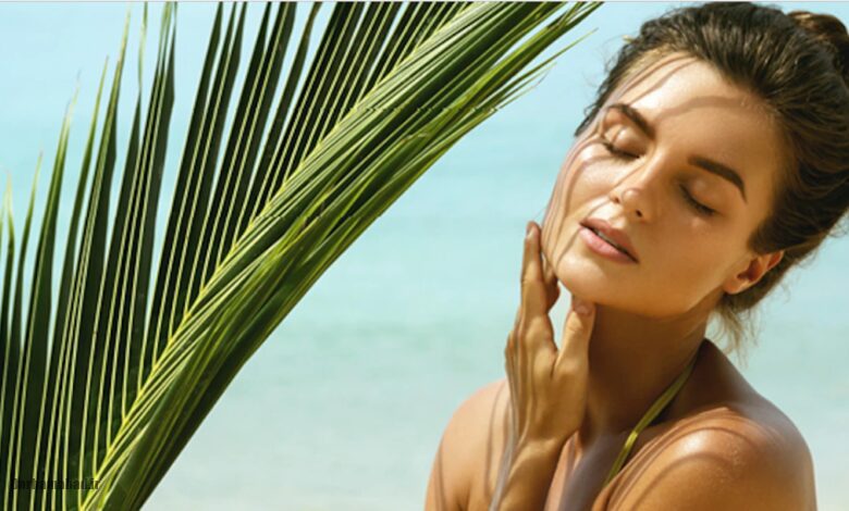 آرایش پوست چرب تابستان