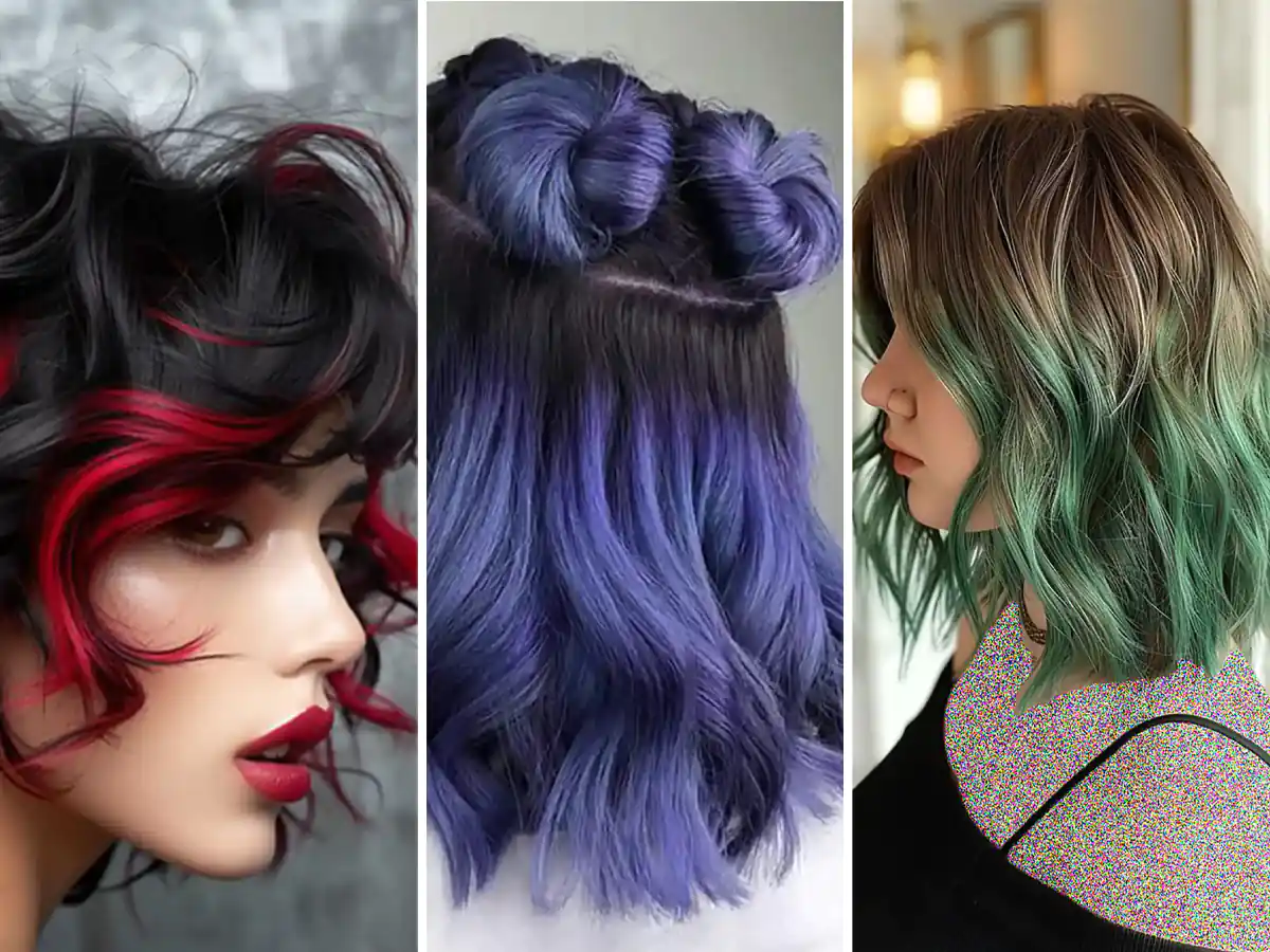 رنگ مو فانتزی ۲۰۲۵ 