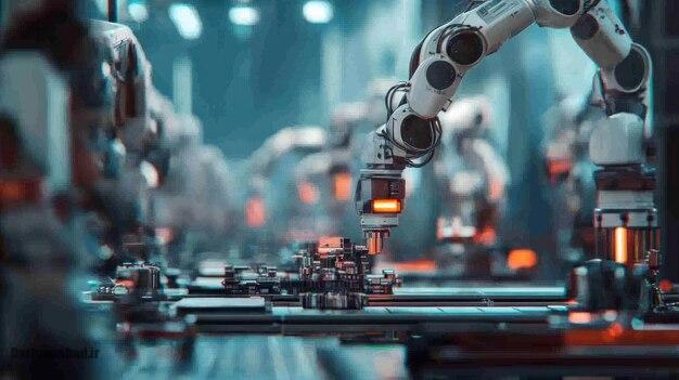 خودکارسازی فرآیندها با ربات های صنعتی پیشرفته