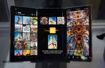 گوشی تاشوی سه‌صفحه‌ای سامسونگ