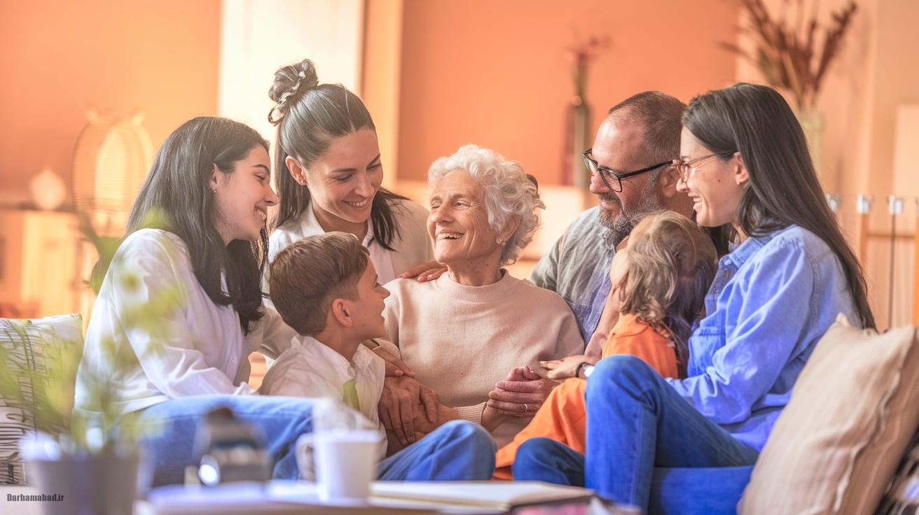 ارتباط سالم با والدین مسن