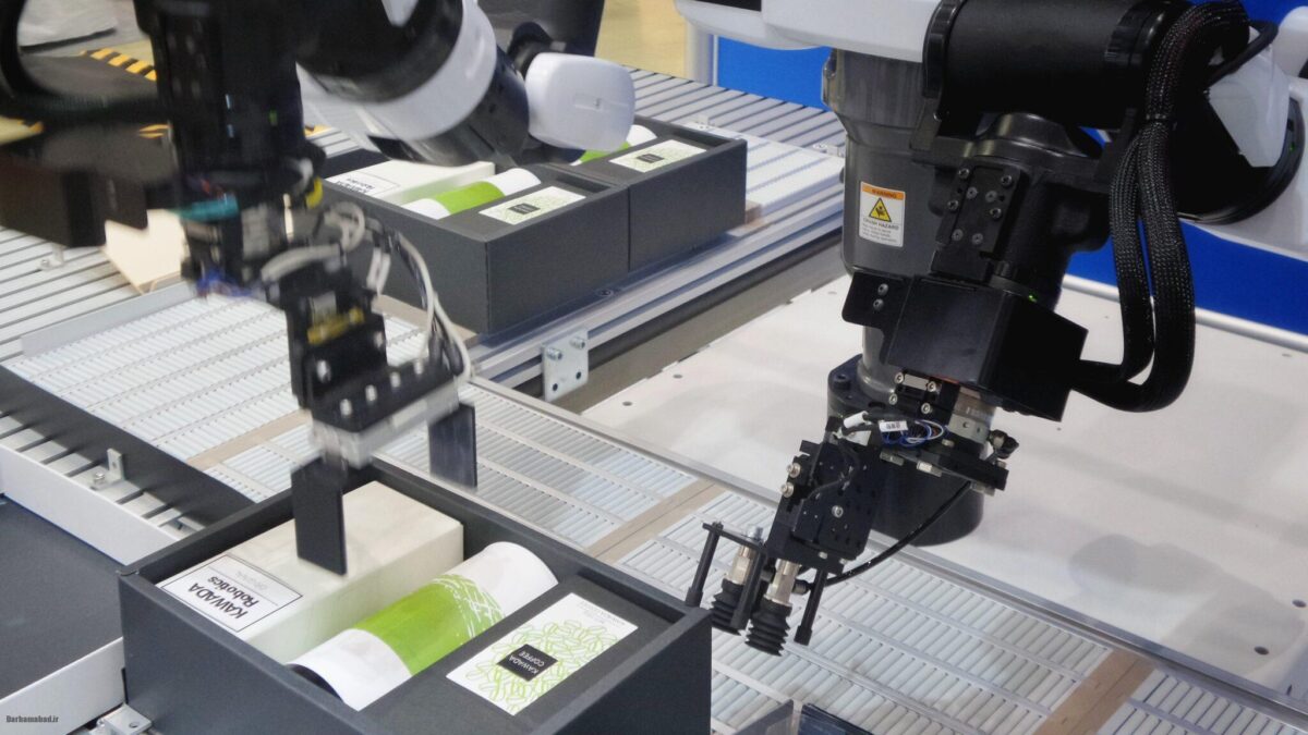 کاربرد بینایی ماشین در بررسی و تشخیص نقص محصولات