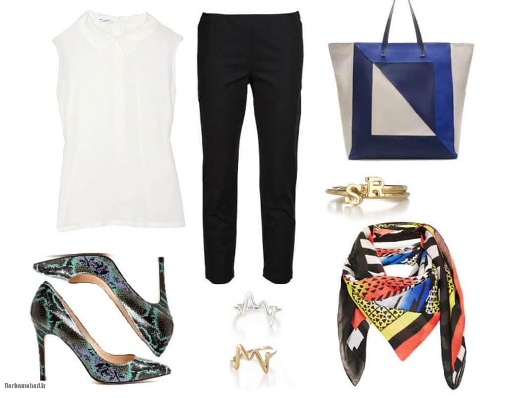 اکسسوری برای لباس‌های قدیمی