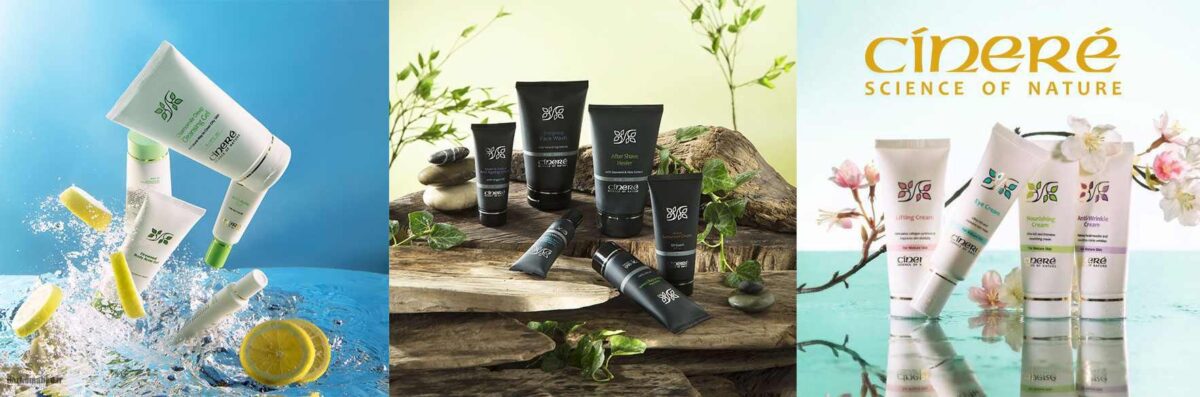 محصولات سینره CINERE اصل با ضمانت اصالت