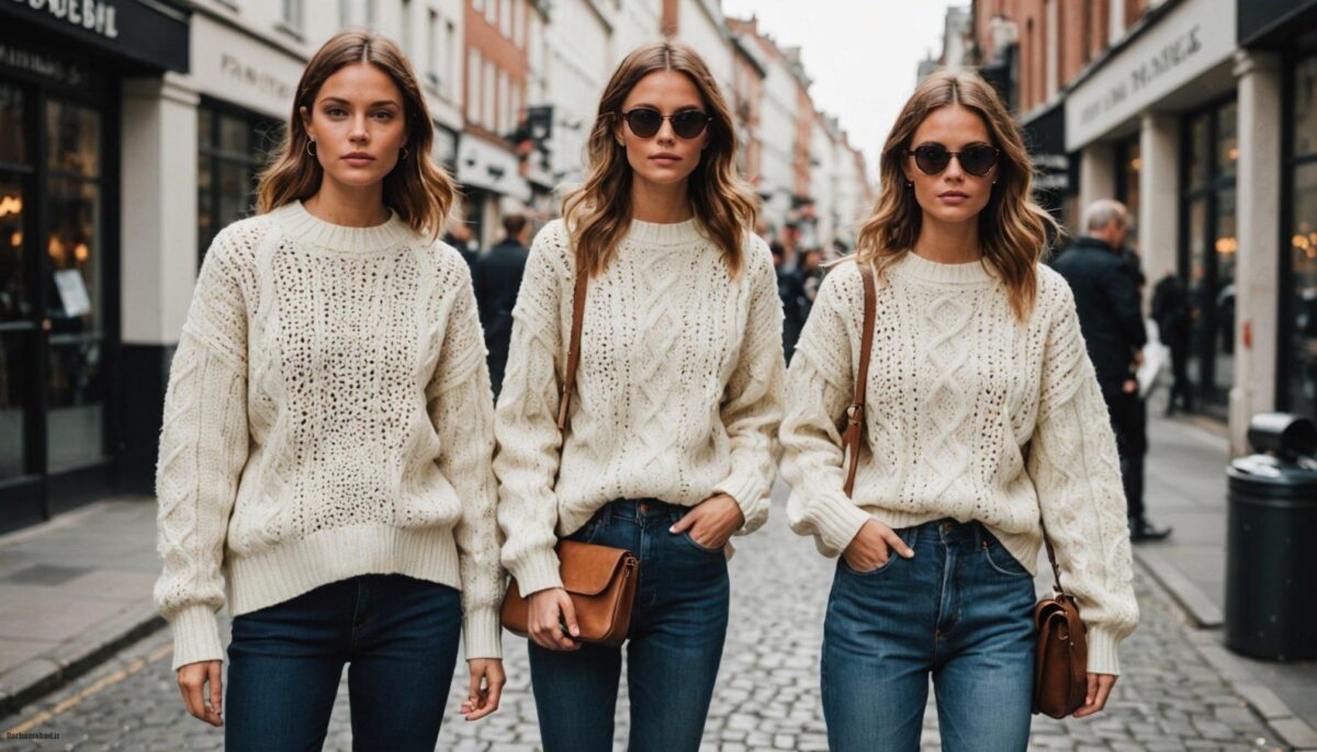 ترند لباس‌های بافتنی و بارانی 