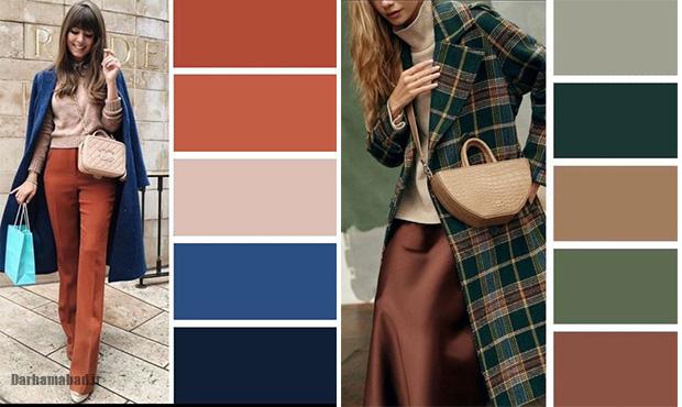 آرایش پاییزی با رنگدرمانی