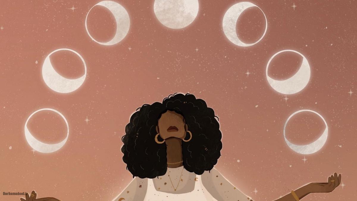 تأثیر چرخه ماه بر پوست