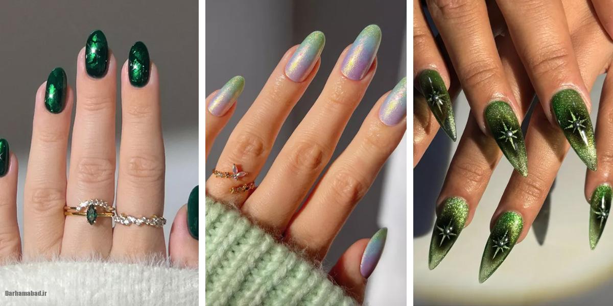 لاک ناخن شیک برای مهمانی‌ها