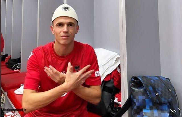 آسانی در لباس تیم ملی آلبانی