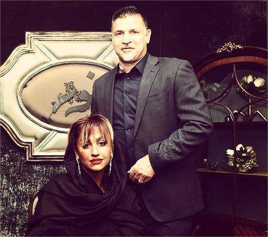 علی دایی و همسرش