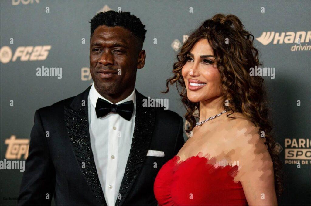 کلارنس سیدورف و همسرش  سپیده مکرمتی