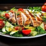 طرز تهیه سالاد سزار با سس خانگی؛