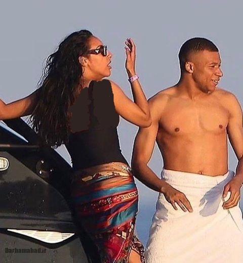 Kylian Mbappé کلیان امباپه و همسرش Kylian Mbappé کلیان امباپه و همسرش