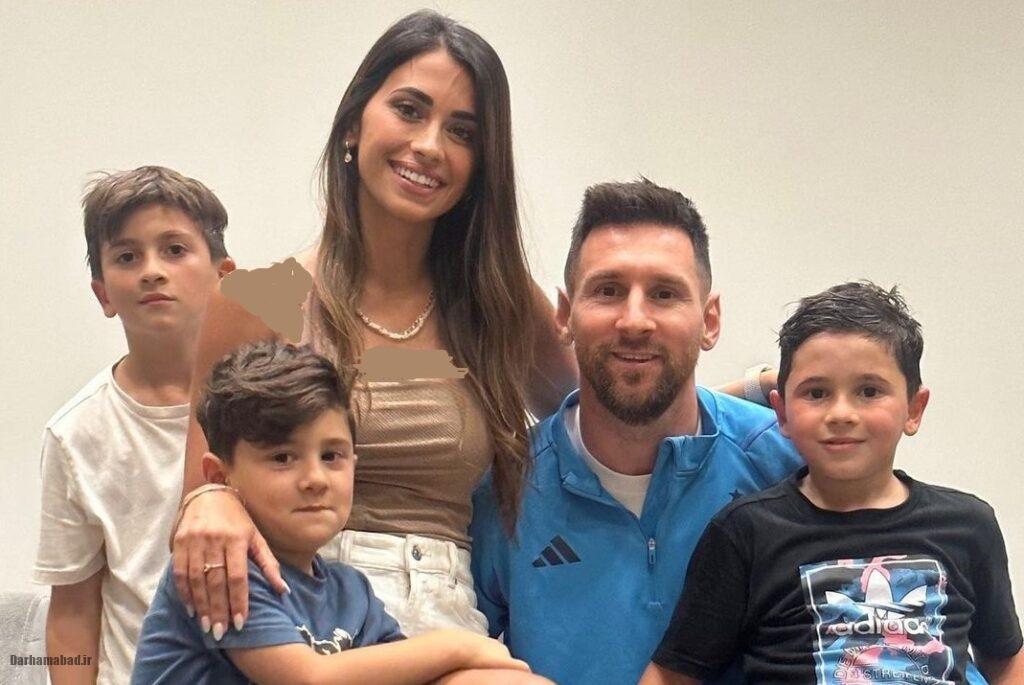 خانواده همسر و فرندان پسران تیاگو، متئو و چیرو لیونل مسی خانواده همسر و فرندان پسران تیاگو، متئو و چیرو لیونل مسی