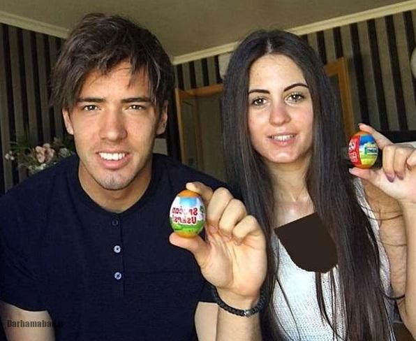 مارکو باکیچ و همسرش