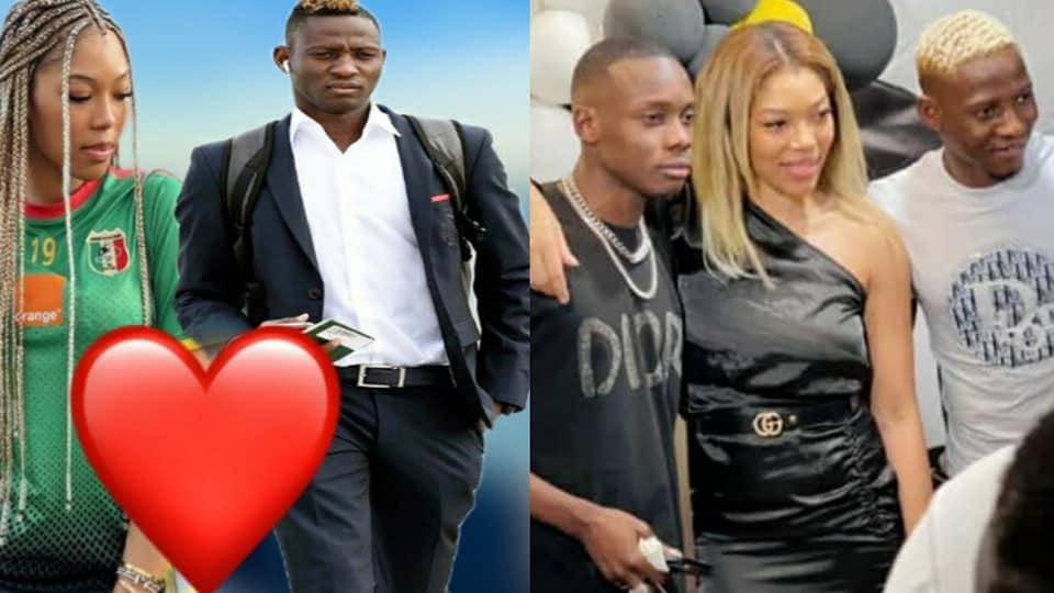 موسی جنپو کنار همسرش