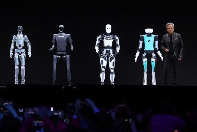 ابر رایانه انویدیا - ربات‌های انسان نما