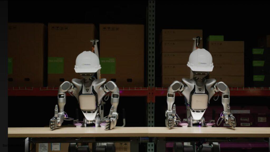 ابر رایانه انویدیا - ربات‌های انسان نما - NVIDIA Jetson Thor