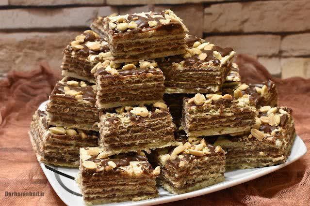 آموزش تهیه شیرینی میکادو خانگی