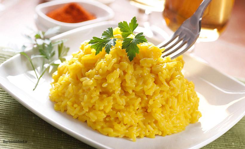 رزیتو زعفرانی؛ دسر طلایی و خوش‌عطر با طعم اصالت ایرانی