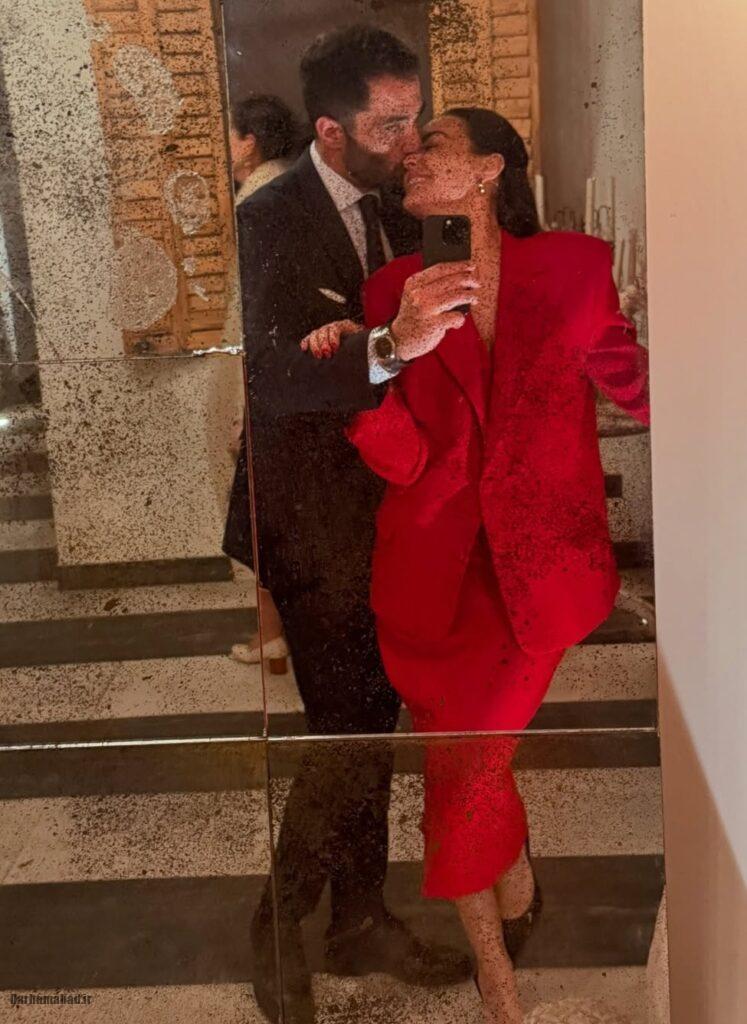 عکس های آنتونیو آدان و همسرش آنا لوپز و فرزندش لوکاس