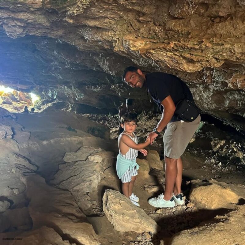 عکس های آنتونیو آدان و همسرش آنا لوپز و فرزندش لوکاس