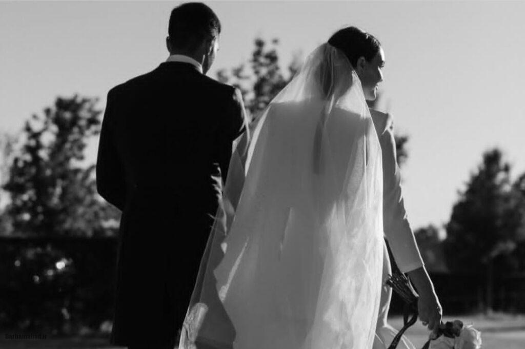 عکس های عروسی آنتونیو آدان و همسرش