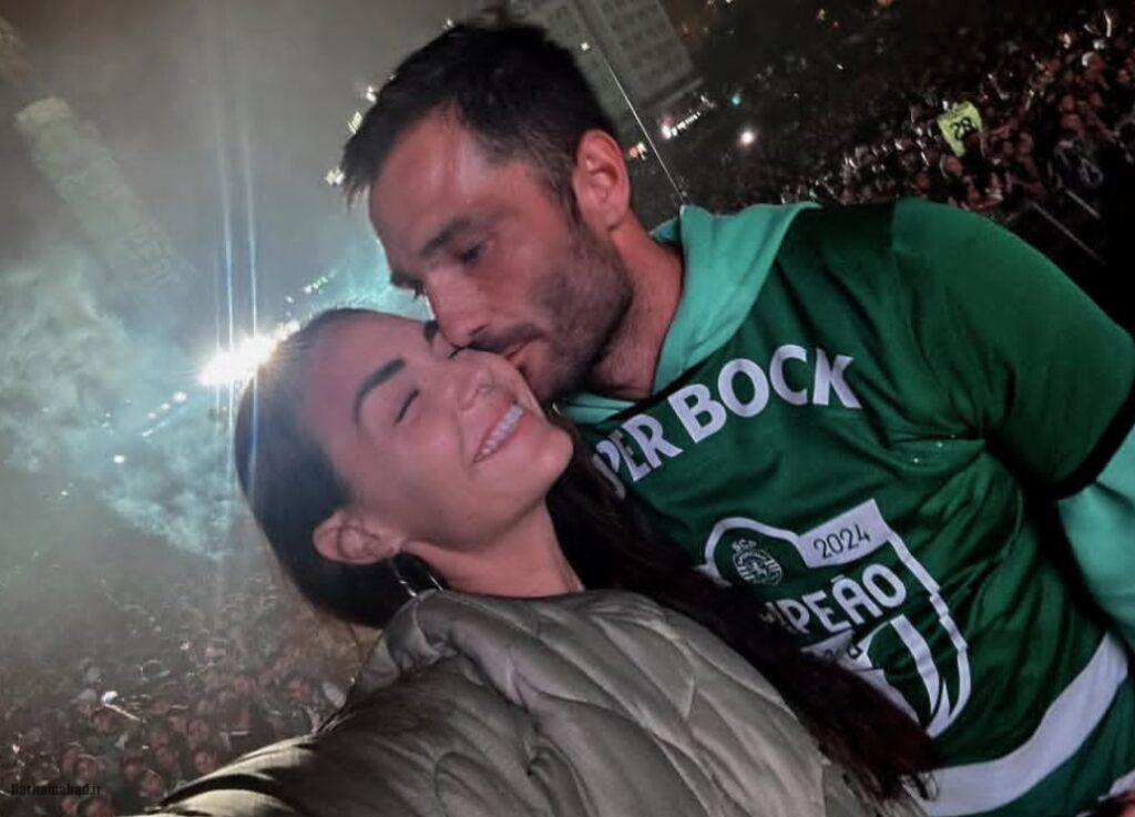 آنتونیو آدان و همسرش