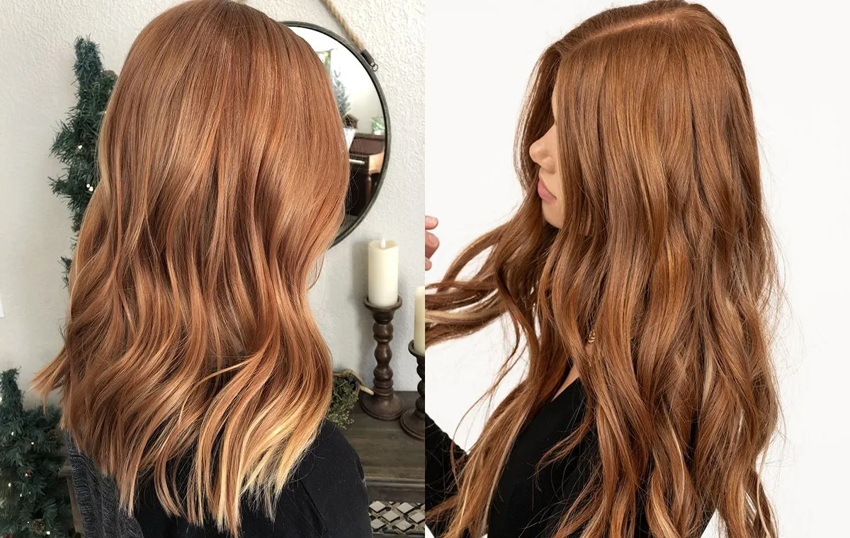 رنگ مو کاراملی روشن