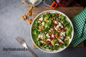 طرز تهیه سالاد اسفناج تازه و خوشمزه؛ ترکیبی سالم و انرژی‌بخش