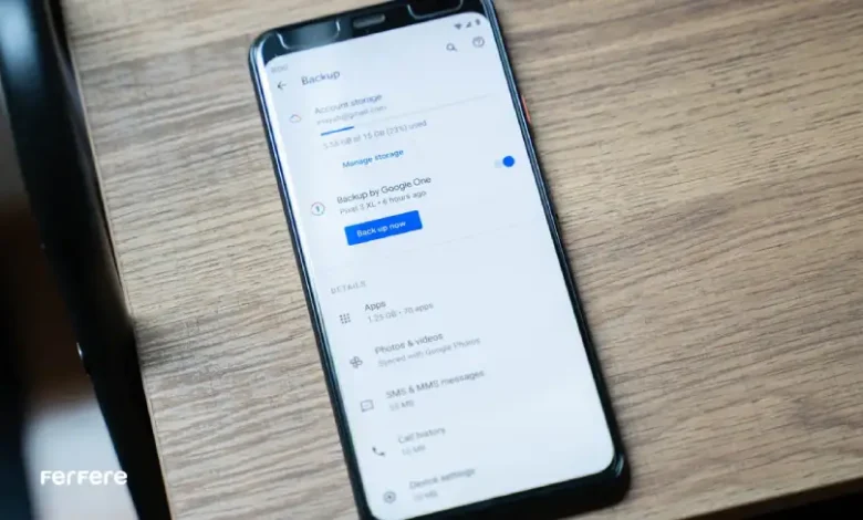 بکاپ گوشی شیائومی