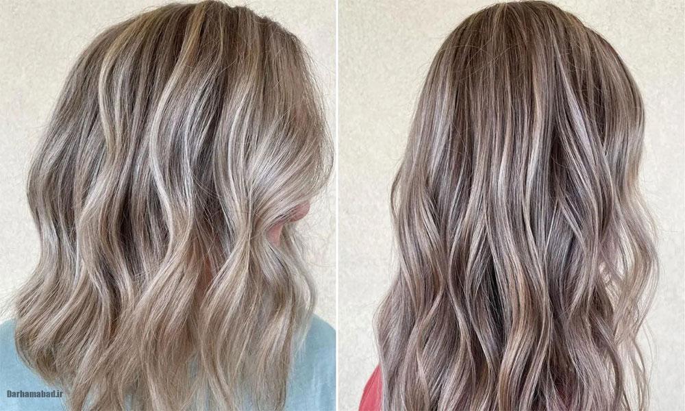 رنگ موی شنی