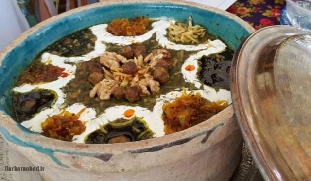 دستور پخت آش ترش گیلانی