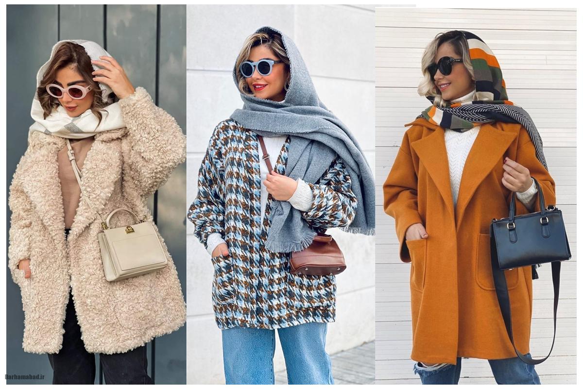 مانتو بافتنی پاییزه