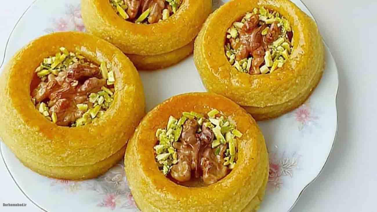 چطور باقلوای لانه بلبل حرفهای بپزیم؟