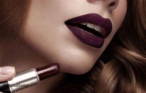 ست کردن رژ لب با لاک