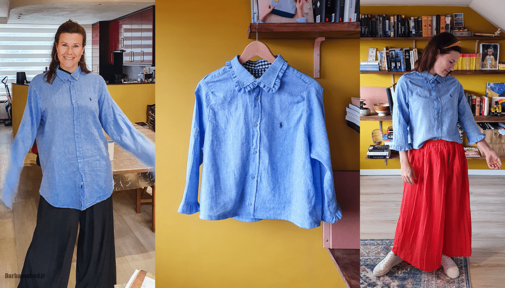 آموزش دوخت و تغییر مانتو